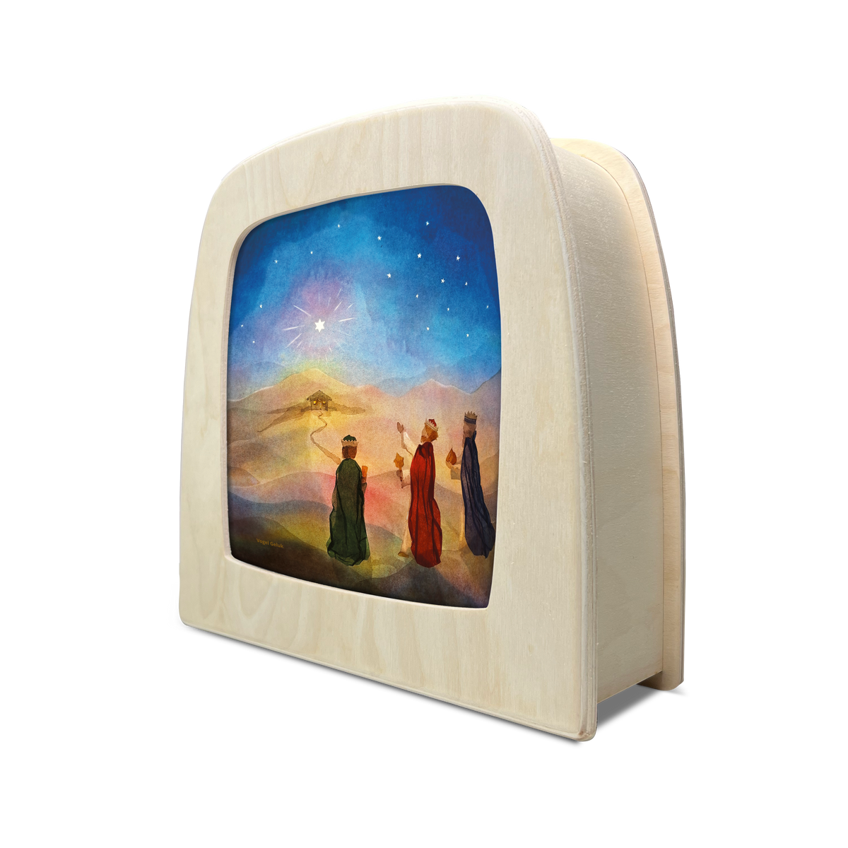 Toverlux Silhouette Vogel Geluk Star Path