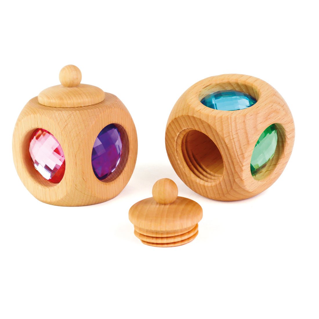 Bauspiel Tooth Box Pastel - Honeybee Toys - Honeybee Toys