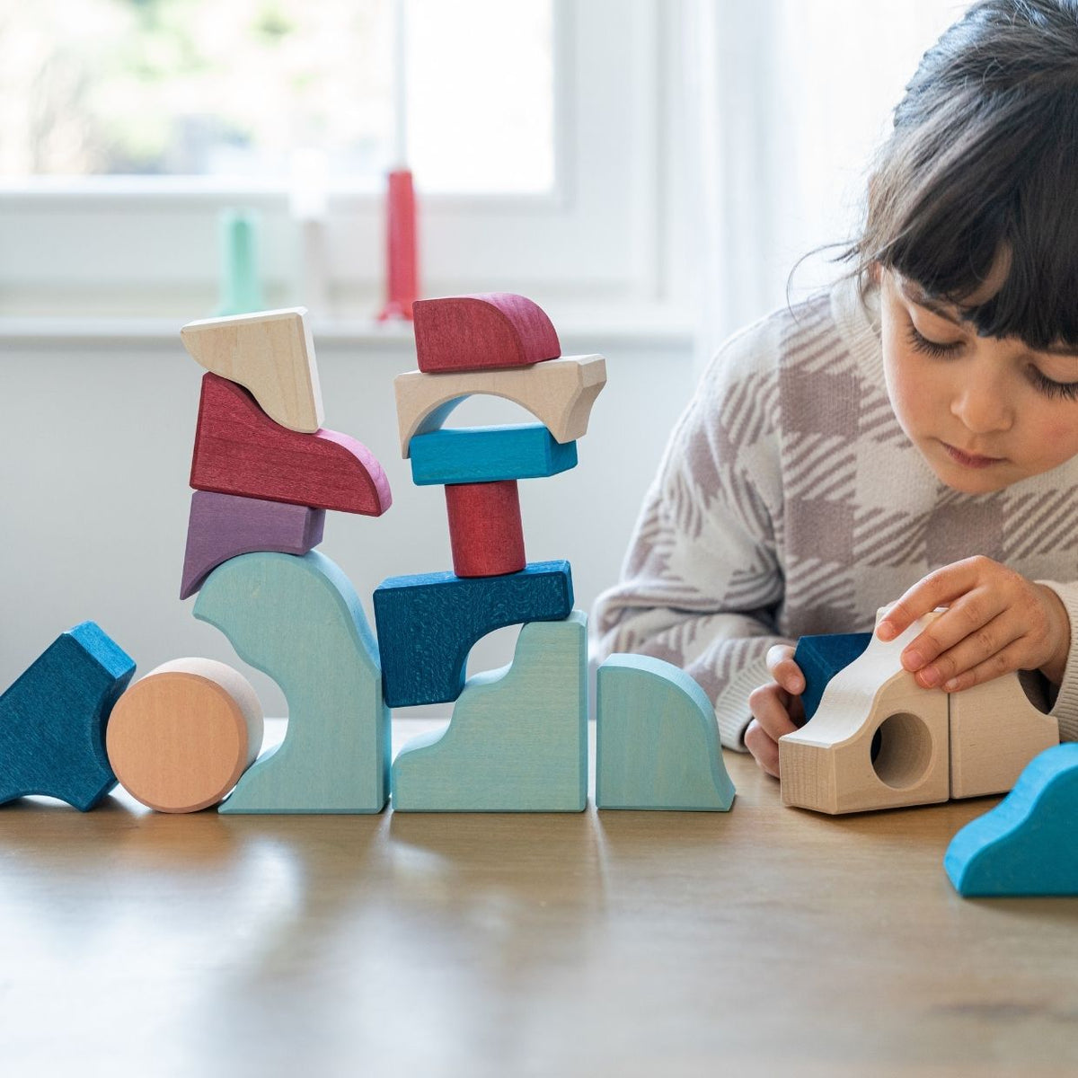 Grimm's Building Set Wave - vendor-unknown - Honeybee Toys