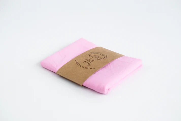 Laura's Play Cotton Pink 90 x 90 cm - vendor-unknown - Honeybee Toys