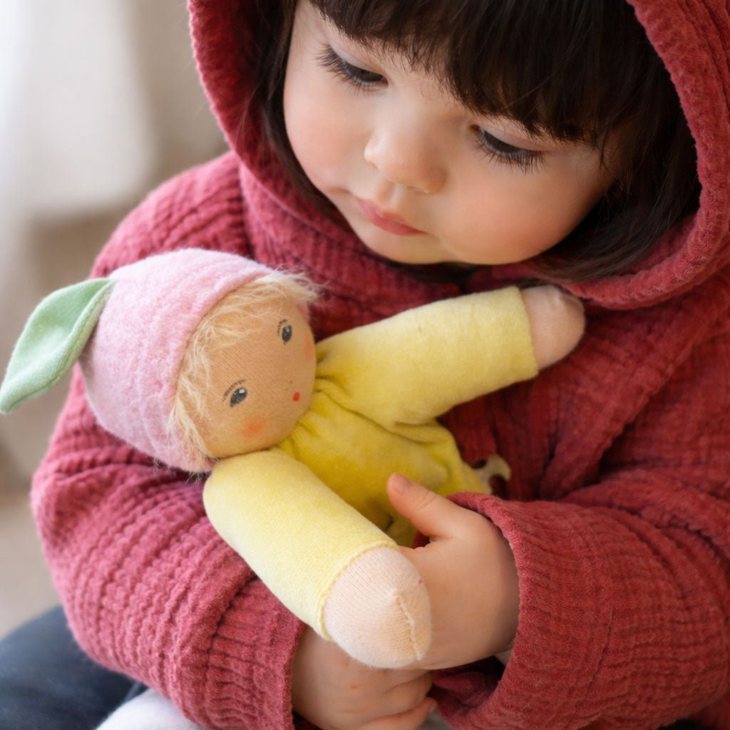 Nanchen Yellow Flower Baby - vendor-unknown - Honeybee Toys