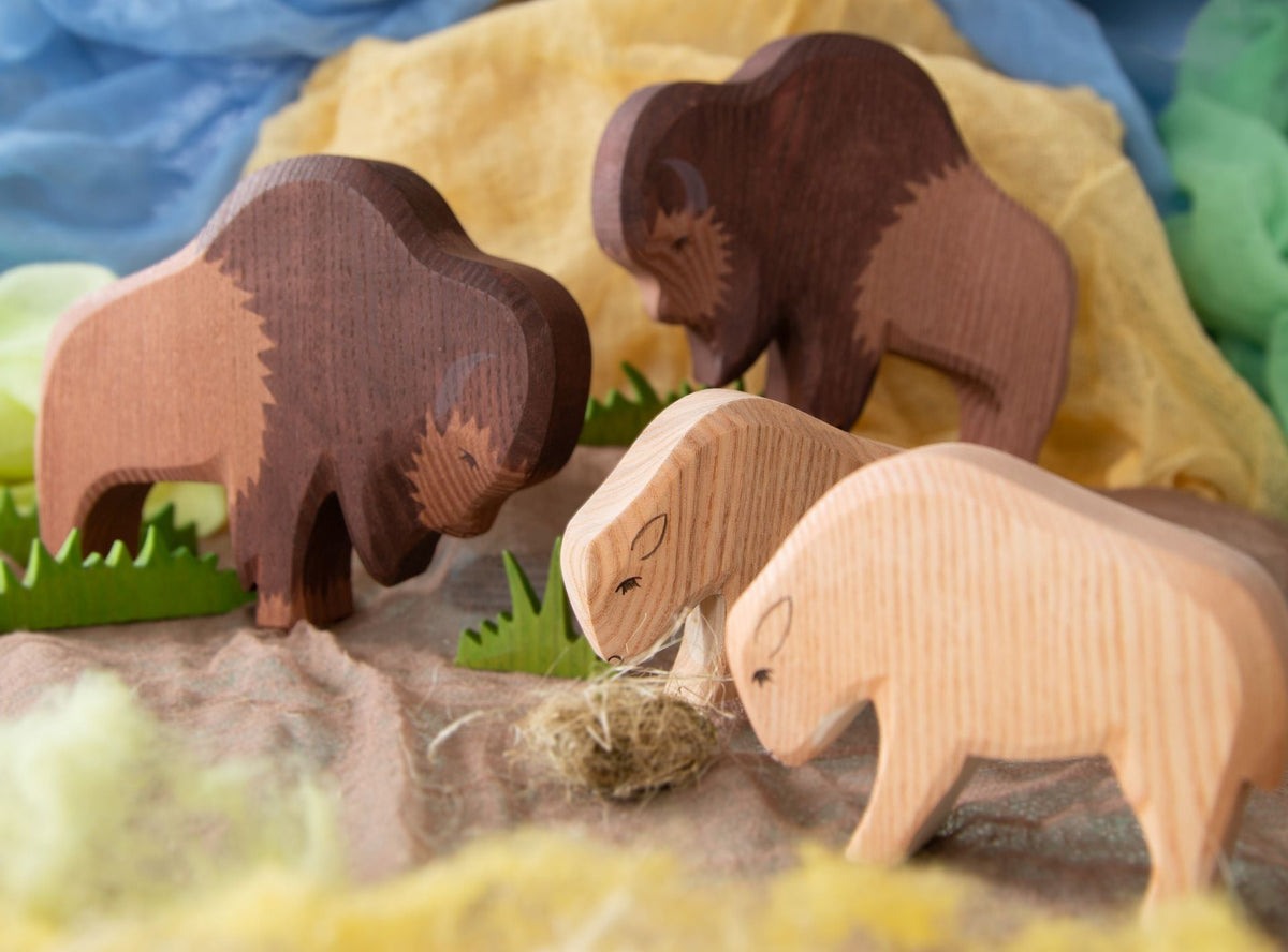 Ostheimer Bison - Small - vendor-unknown - Honeybee Toys
