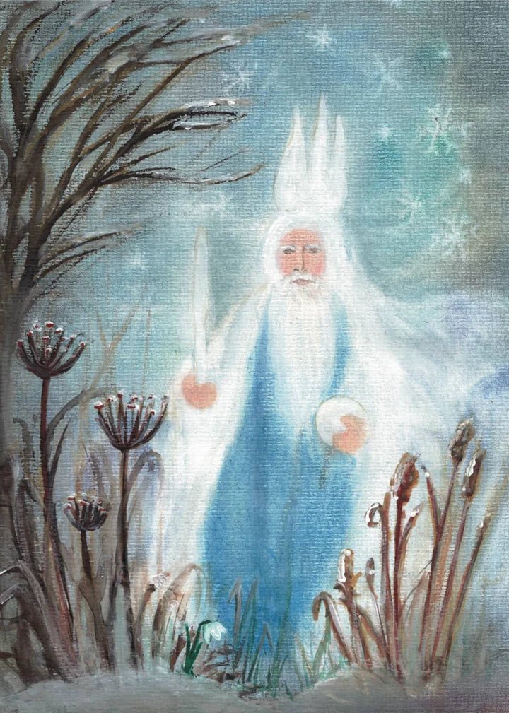 Seccorell Postcard King Winter - vendor-unknown - Honeybee Toys