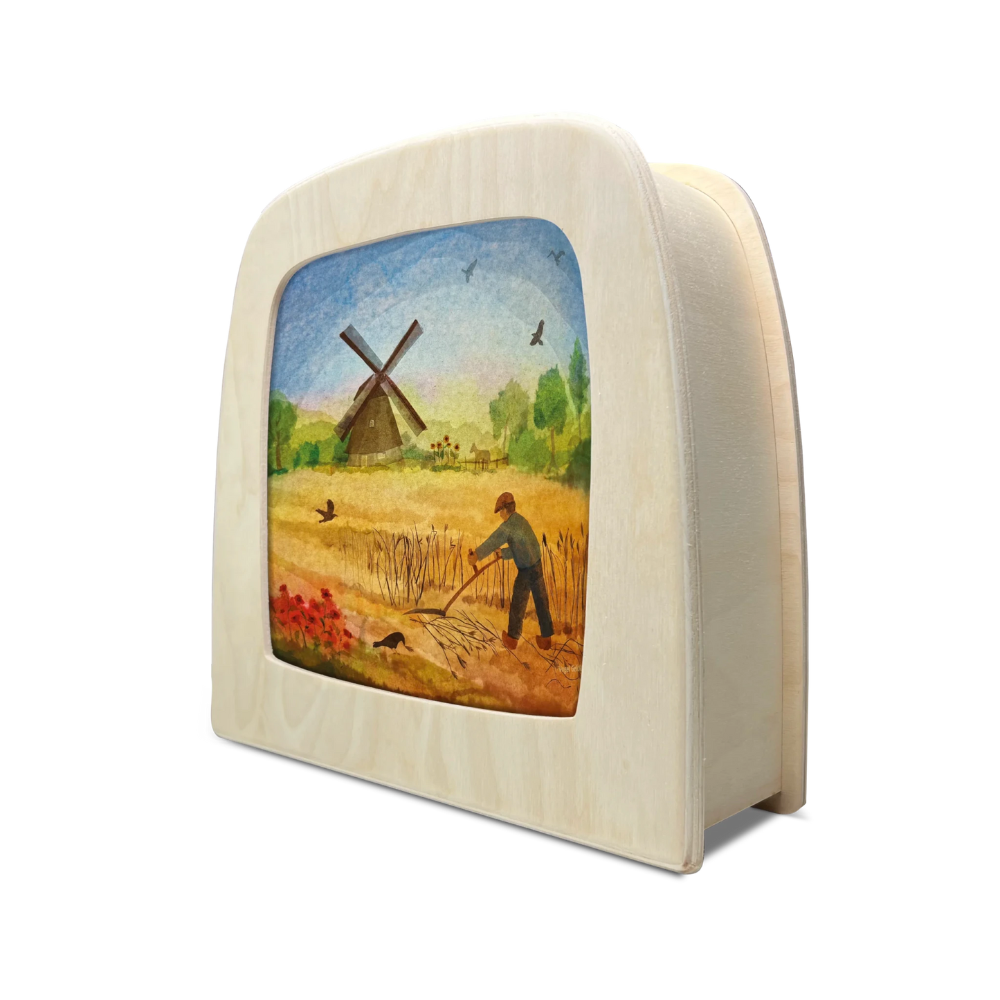 Toverlux Silhouette Vogel Geluk Windmill - vendor-unknown - Honeybee Toys
