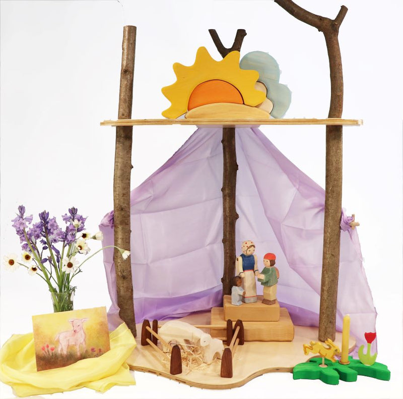 Creating a Spring seasonal table.