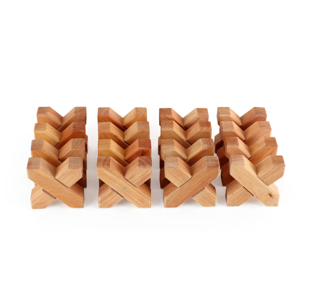 Bauspiel X-blocks 16 pieces loose