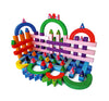 Bauspiel Grid Colourful Blocks 12 Parts