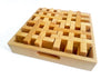 Bauspiel Grid Blocks Natural 12 Pieces