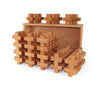 Bauspiel Plus Blocks 36 Pieces in Wooden Tray