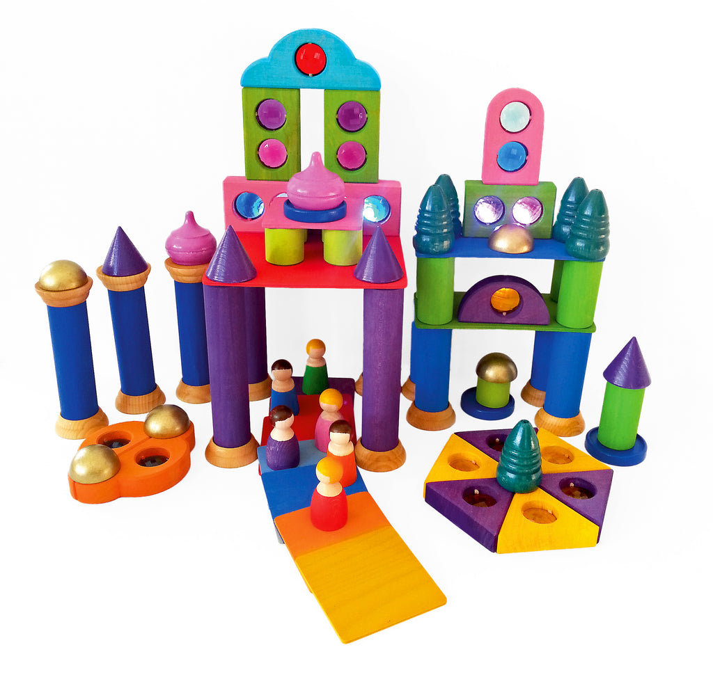 Bauspiel Fairy Tale Tower Set 75 Pieces