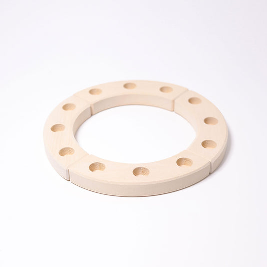 Grimm's Birthday Ring 12 holes, White