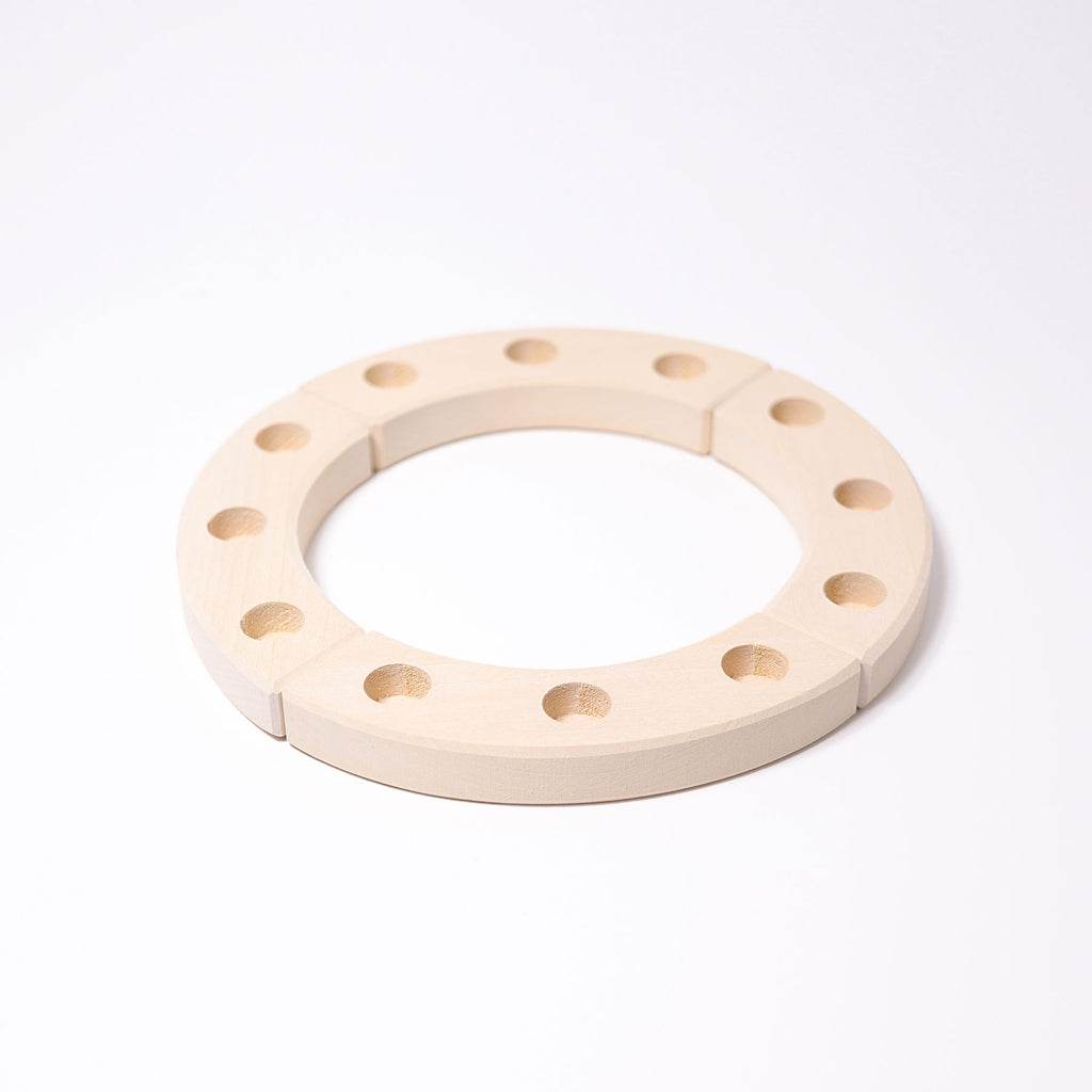 Grimm's Birthday Ring 12 holes, White