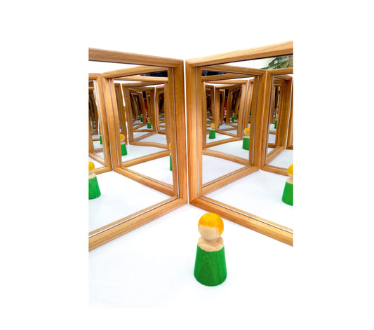 Bauspiel Mirrored Trays 4 Pieces
