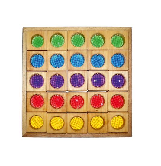 Bauspiel Stainglass Faceted Window Blocks
