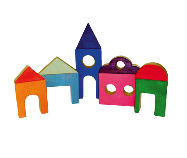 Bauspiel Play Village 10 Parts