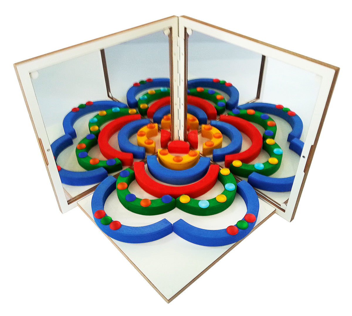 Bauspiel Mirror Case set - 153 pieces