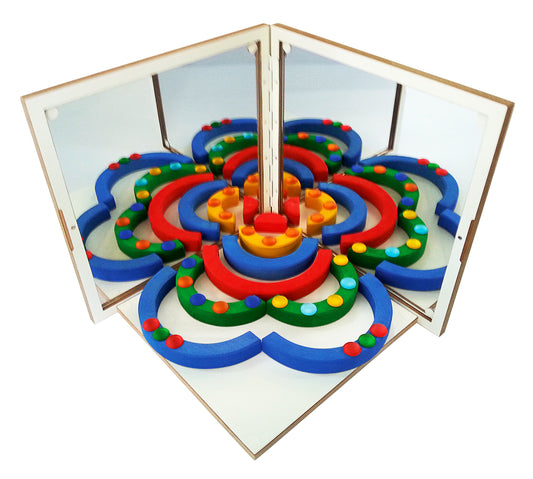 Bauspiel Mirror Case set - 153 pieces