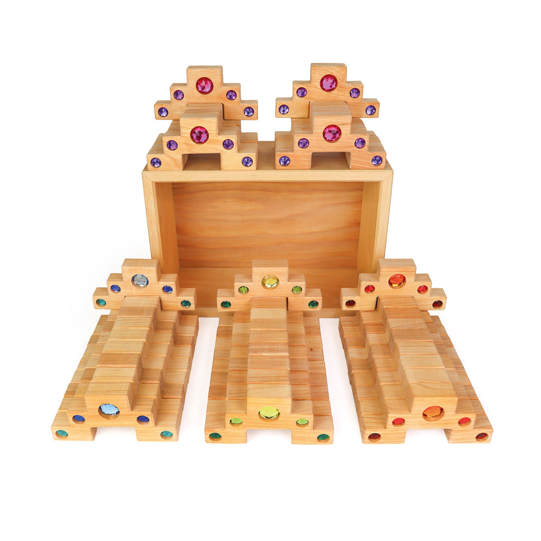 Bauspiel Colour Stair Pieces 40