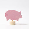Grimm's Pig Pink Decoration