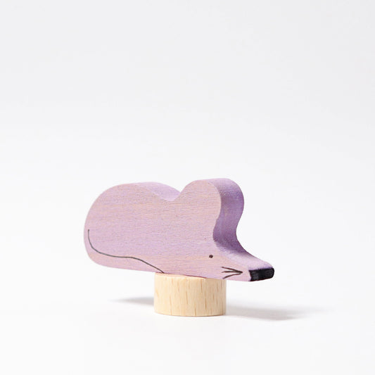 Grimm's Grey Mouse Decoration