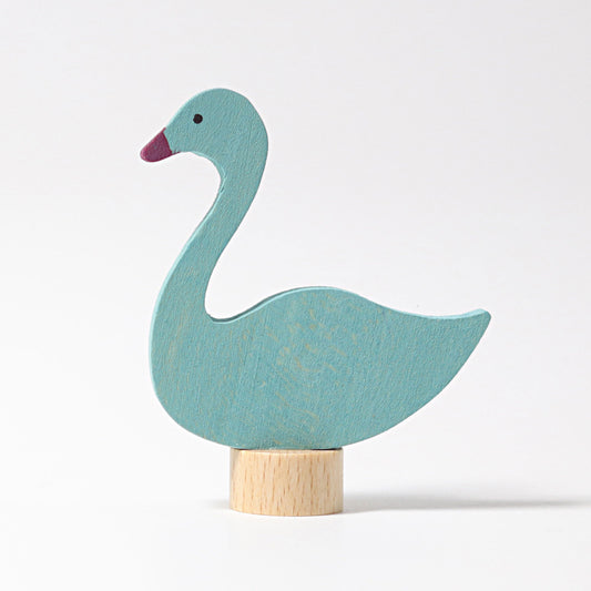 Grimm's Swan Decoration