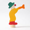 Grimm's Juggling Clown Decoration, Orange