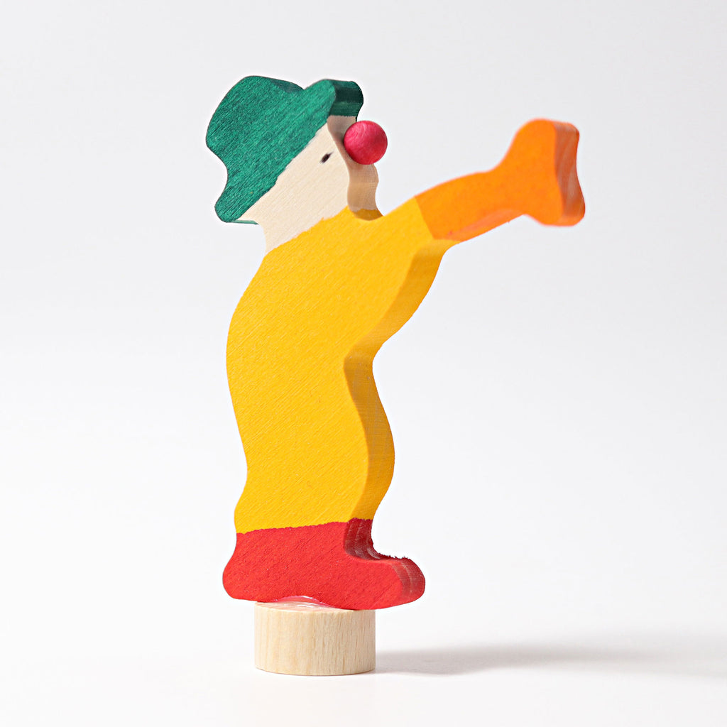 Grimm's Juggling Clown Decoration, Orange
