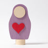 Grimm's Matryoshka Decoration Purple