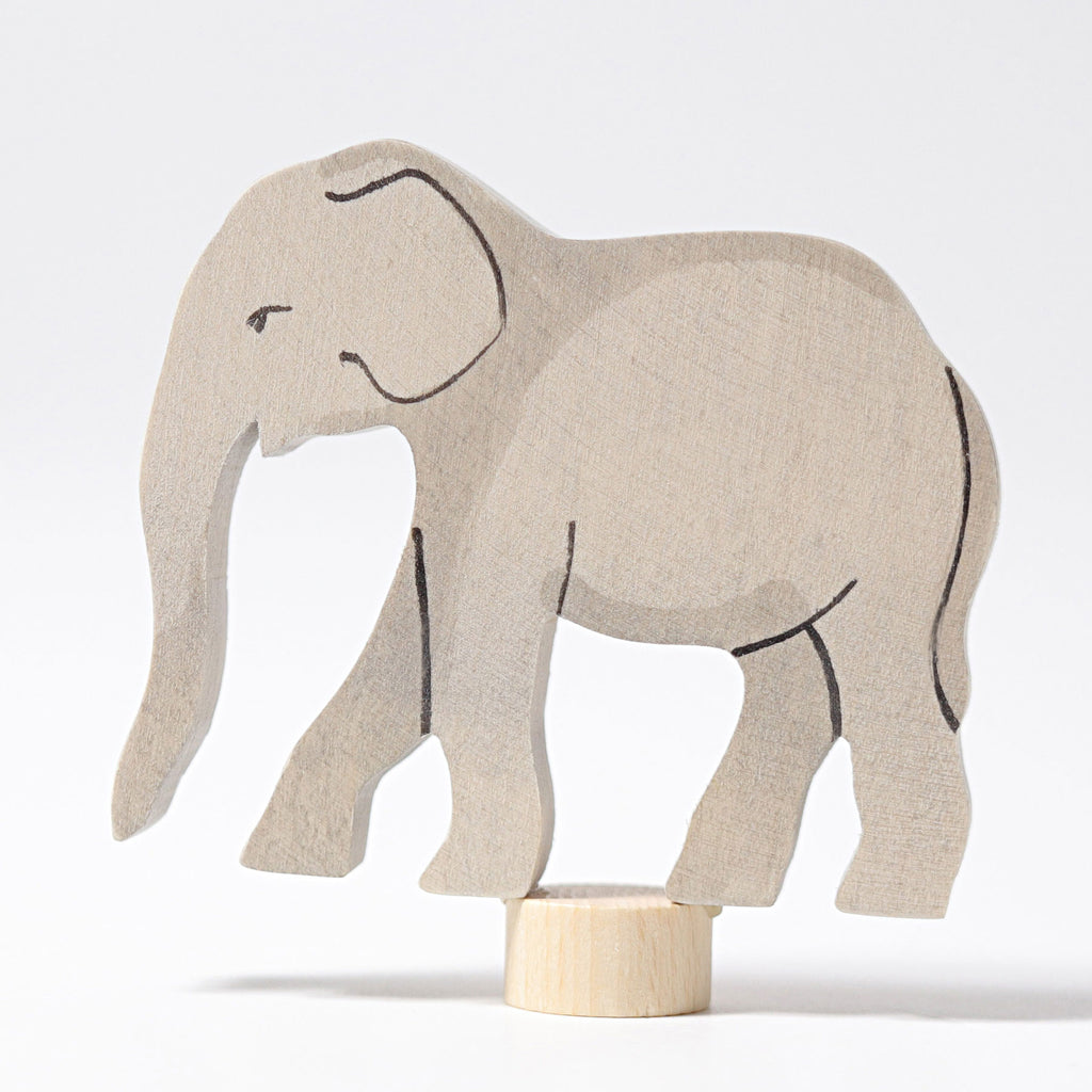 Grimm's Elephant Decoration Handpainted