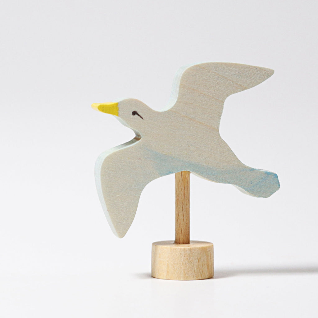 Grimm's Seagull Decoration Handpainted