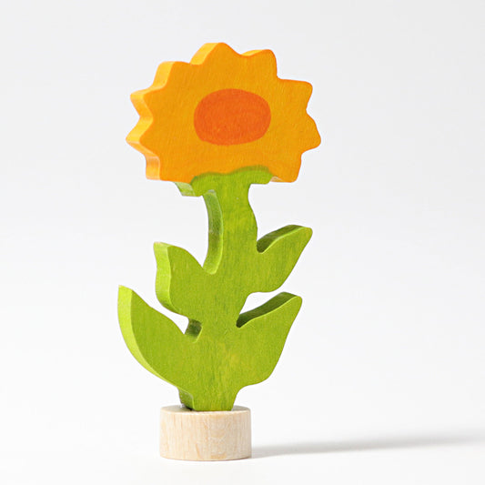 Grimm's Calendula Flower Decoration-Handpainted