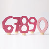 Grimm's Number Set Rose 6 - 9&0