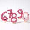 Grimm's Number Set Rose 6 - 9&0