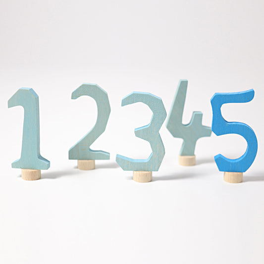 Grimm's Number Set Blue 1-5