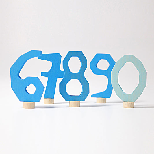 Grimm's Number Set Blue 6-9&0