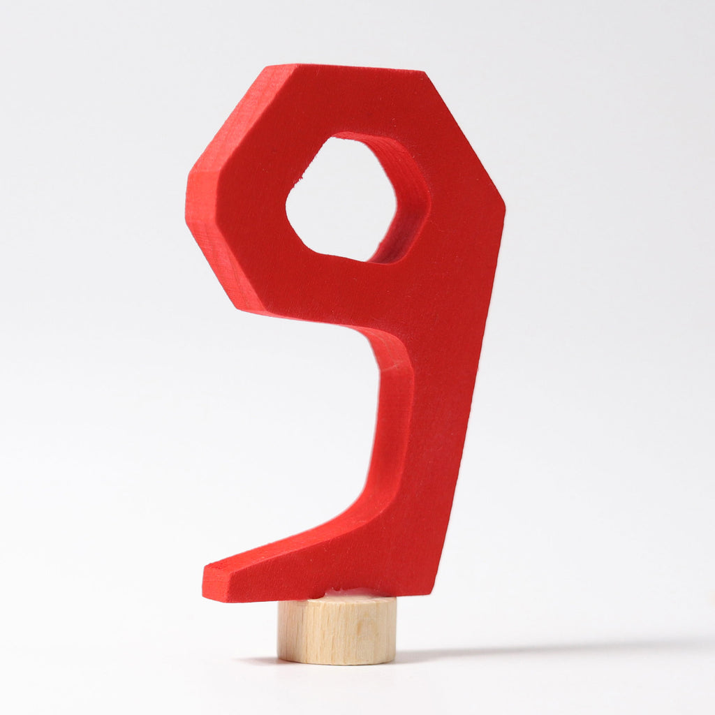 Grimm's Number Nine Decoration