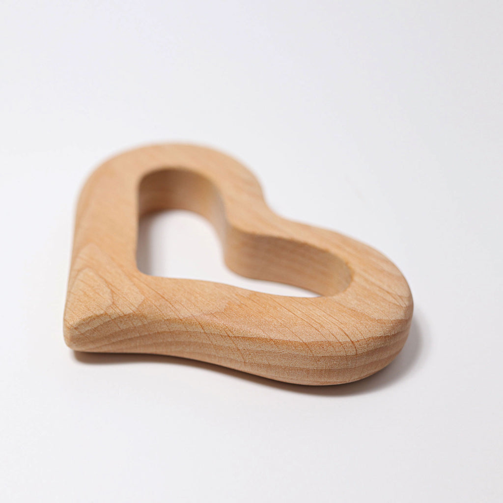Grimm's Grasping Toy Smooth Heart