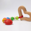 Grimm's Grasping Toy Smooth Heart
