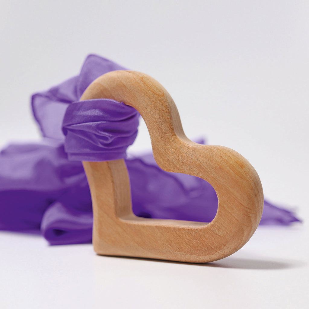Grimm's Grasping Toy Smooth Heart