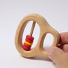 Grimm's Rattle with Rings Red