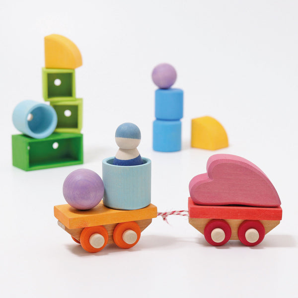 Grimm's Building Set Wooden Train 40% off (Was $130.00 now $78.00)