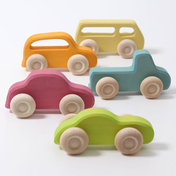 Grimm's Cars Slimline, set of 5