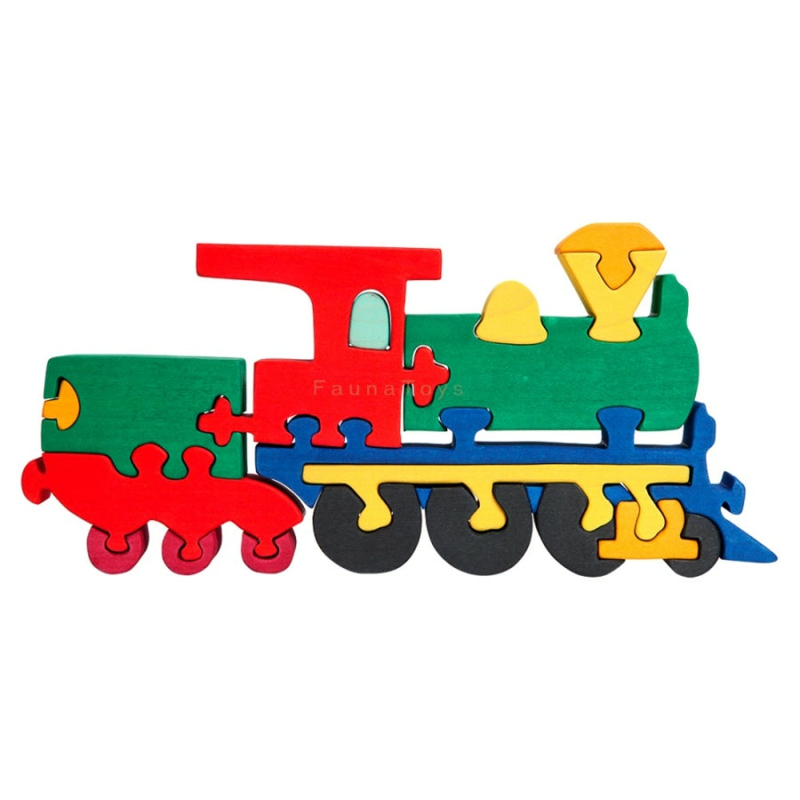 Fauna Puzzle Locomotive