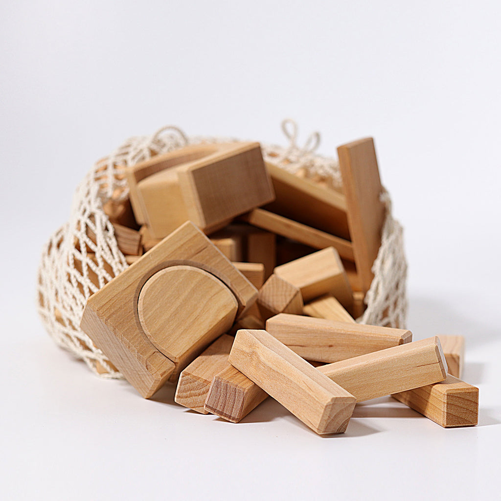 Grimm's Blocks Geometric Natural, 60