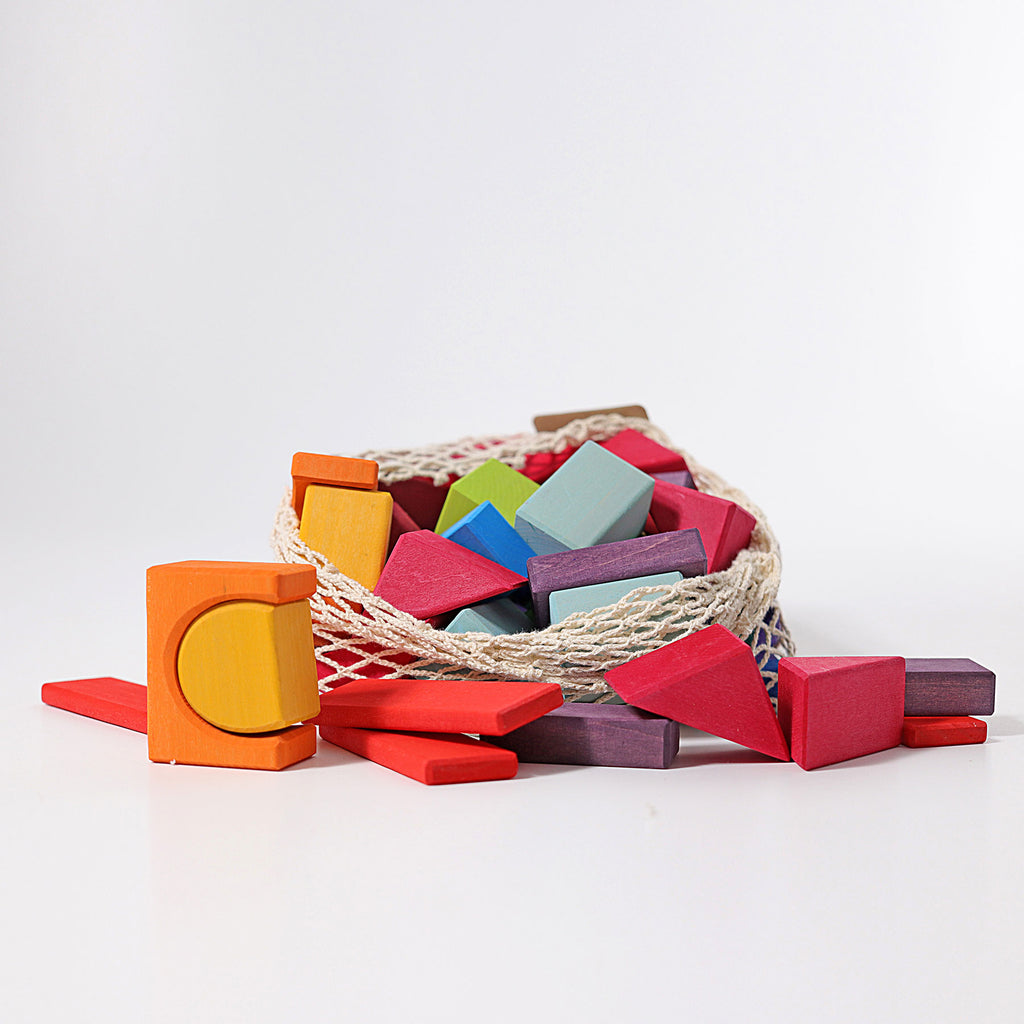Grimm's Blocks Geometric Coloured, 60