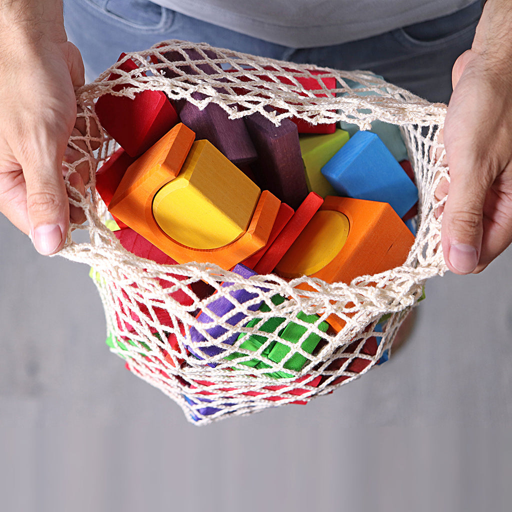 Grimm's Blocks Geometric Coloured, 60