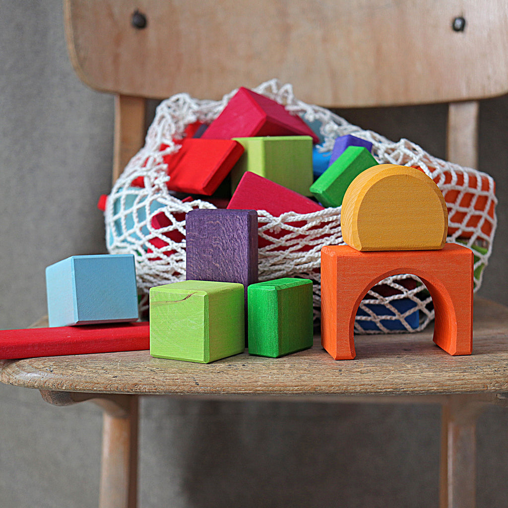 Grimm's Blocks Geometric Coloured, 60