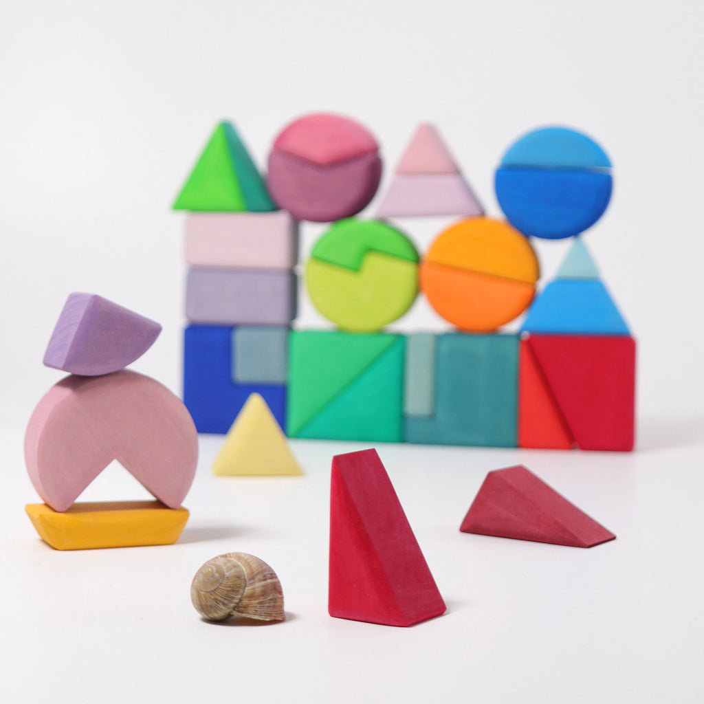 Grimm's Building Set Triangle, Square, Circle