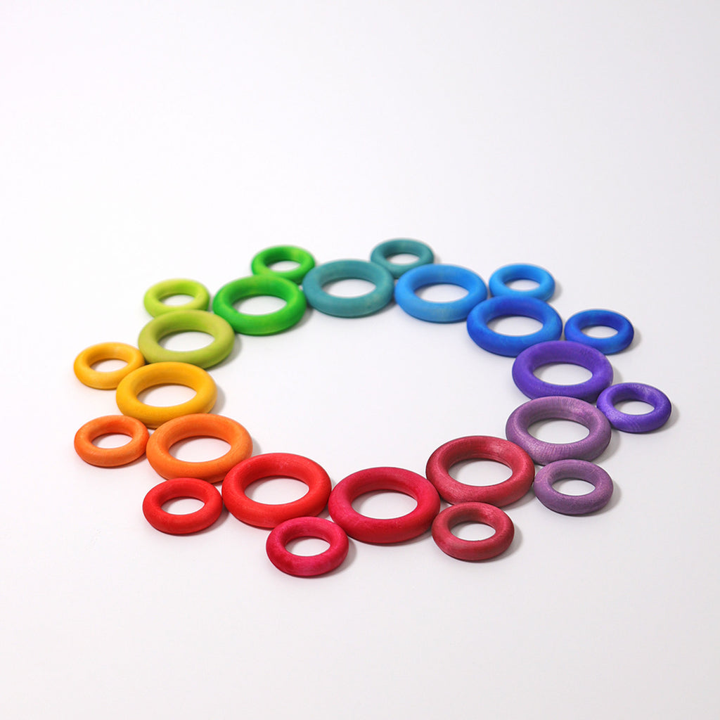 Grimm's Building Rings Rainbow