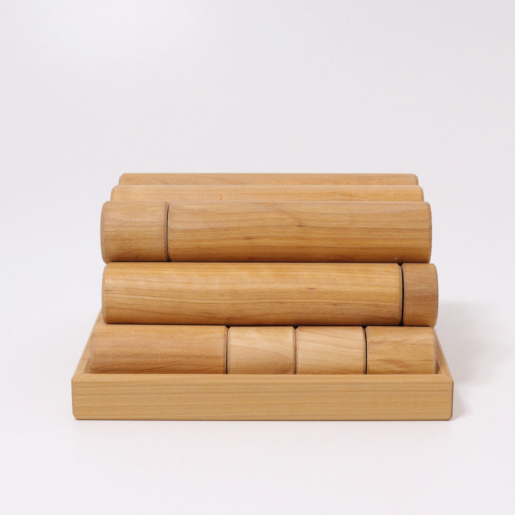 Grimm's Rollers Large Building Set Natural (Was $140.70 Now $84.00)
